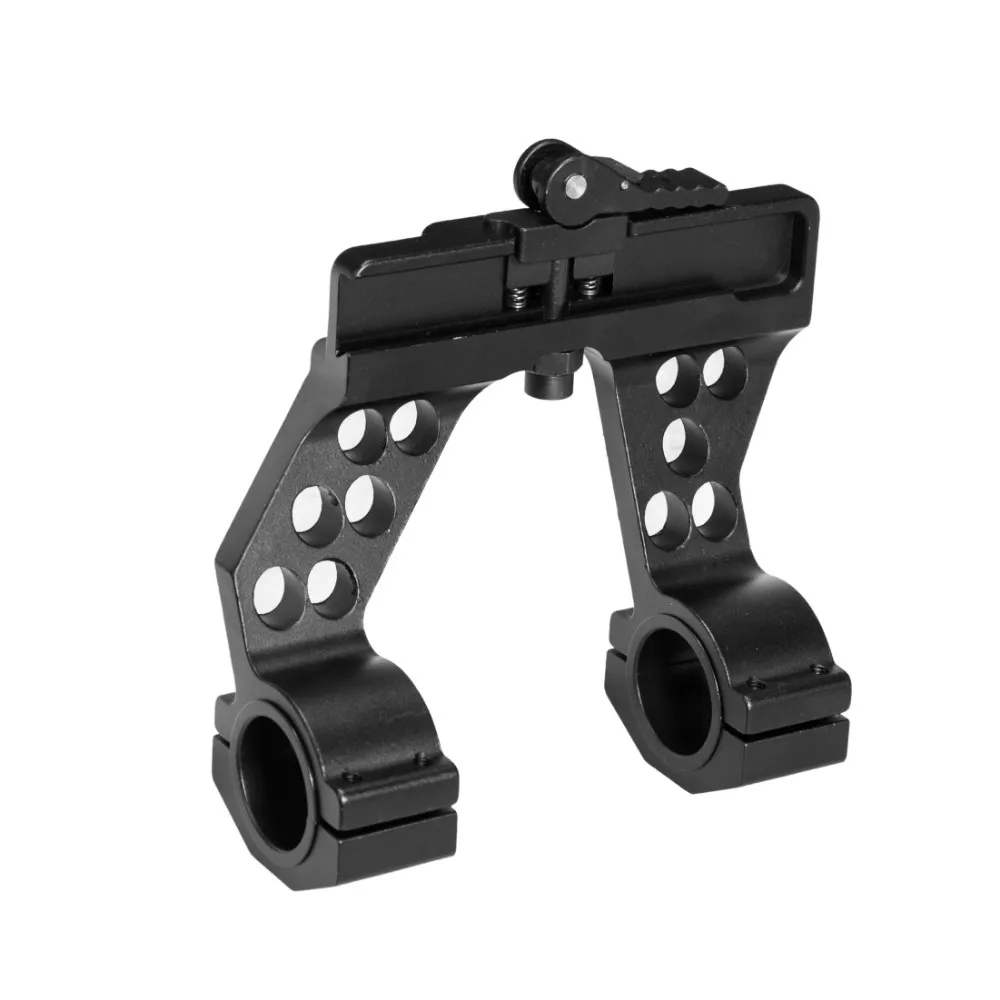 New Arrival Hunting Quick Detach AK Side Rail Scope Mount with Integral 1 Inch 25mm/30mm Ring For AK47 Black