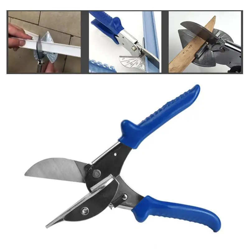 

Alloy Steel Multi Angle Cutter Wire Duct Pipe Trunking Scissor Woodworking Trim Cutting Tool Crimper Cable Cutter Cut Scissors
