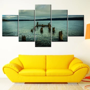 

Canvas Painting 5 Pieces Wall Art Painting Modular Wallpapers Poster Print for living room Home Decor Shipped 24 Hour