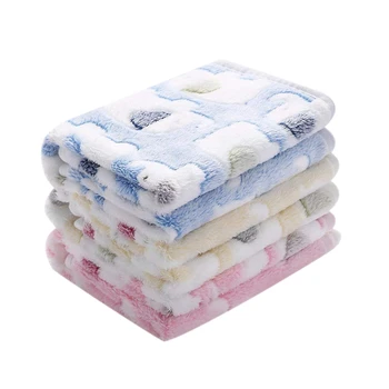 

1 Pack 3 Blankets Super Soft Fluffy Premium Coral Fleece Pet Blanket Flannel Throw For Dog Puppy Cat