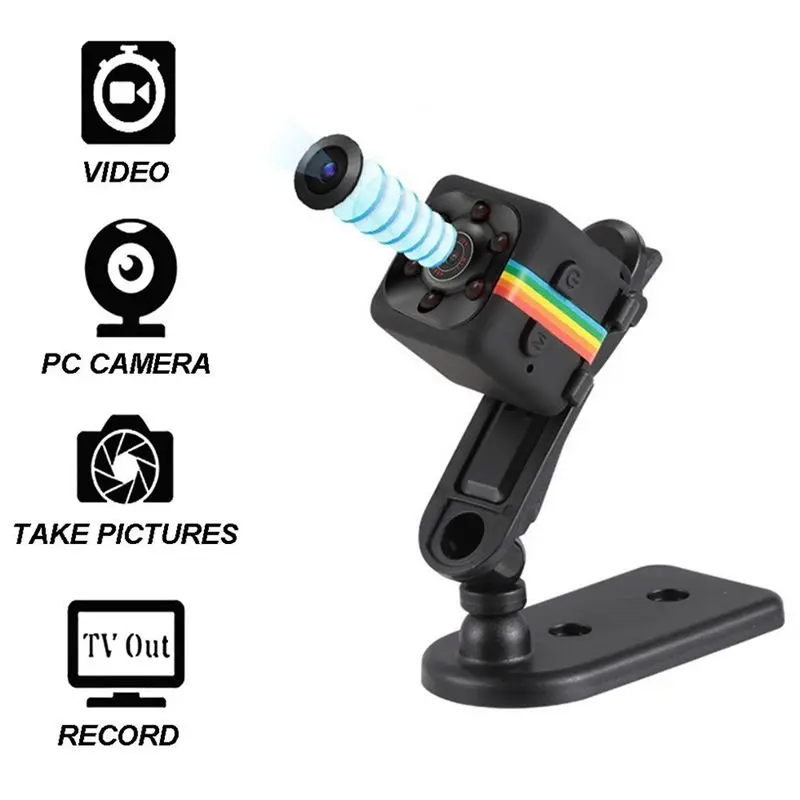  Macchina Fotografica di Visione Notturna 1080P Hd Video Registratore Portatile Molto Piccolo con Vi