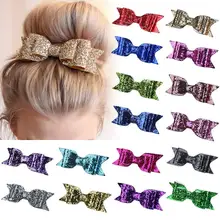 

Baby Girl Big Glitter Hair Bow Kids Hairpins Hair Clip Children Hair Accessories Toddler Headwear