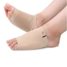 1 пара капроновые, силиконовые гелевые опора для сваленных арок, подушка для ухода за ногами, ортопедическая стелька для ношения высокого каблука