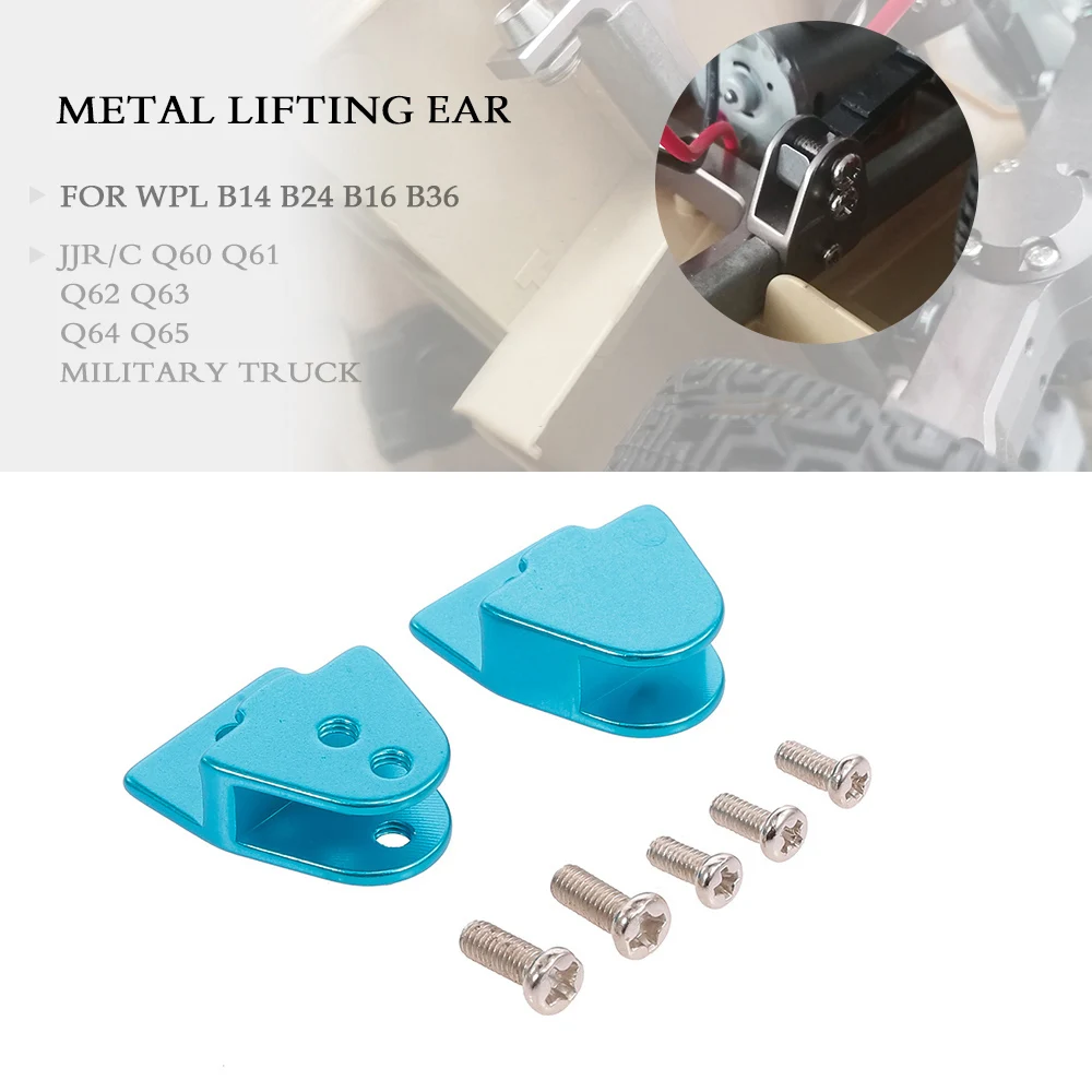 RC Truck Metal Lifting Lug Ear for WPL B14 B24 B16 B36 JJRC Q60 Q61 Q62 Q63 Q64 Q65 Military Trucks RC Car