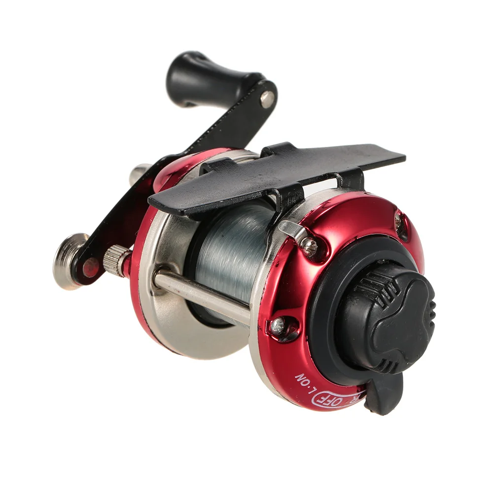 Right Hand Ice Fishing Reel Drum Reel Lightweight Small Compact Design