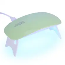 Мини-лампа для ногтей УФ-светодиоды 6 Вт лампа, Сушилка для ногтей световая машина 45 s/60 s Настройка таймера USB кабель гель лак для ногтей светодиодный сушилка