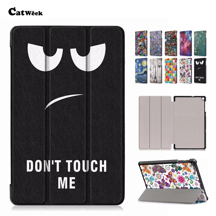 

Smart PU Leather Case for Samsung Galaxy Tab A T510 T515 10.1" 2019 Tablet Funda Capa Cover Auto Sleep/Wake Up Tab A 10.1 T510