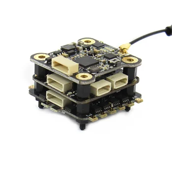 

HAKRC Mini F4 Flight Controller 3Layer FlyTower Betaflight OSD BEC 4in1 20A BLheli_S ESC 200mW VTX for FPV Quadcopter Drone