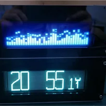 VFD FFT музыкальный спектр часы уровень аудио индикатор ритм