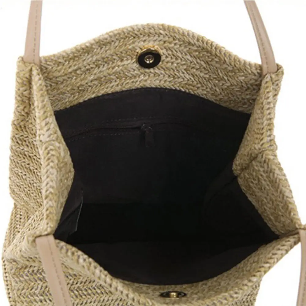 Женская Плетеная соломенная сумка, круглая сумочка, Сумочка через плечо, пляжные летние сумки