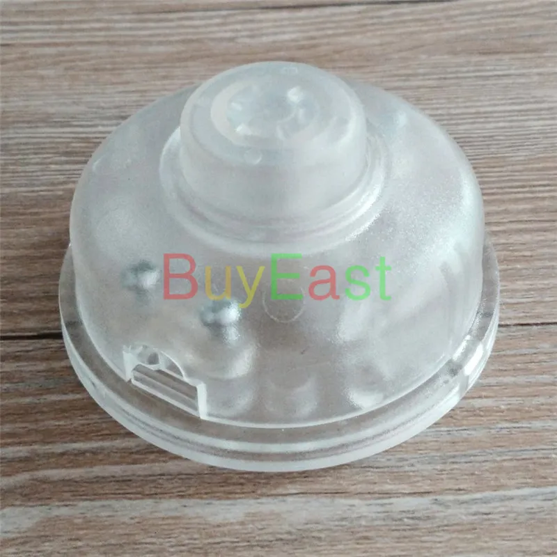 

In-line On/Off Light Light Foot Pedal Push Switch Transparent Color 2A 250V