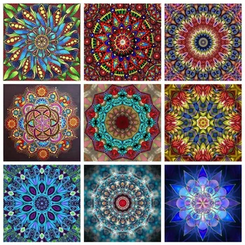 

Huacan Diamond Mosaic Abstract Diamond Painting Diamond Embroidery Full Square Picture Of Rhinestone Christmas Decoration Home