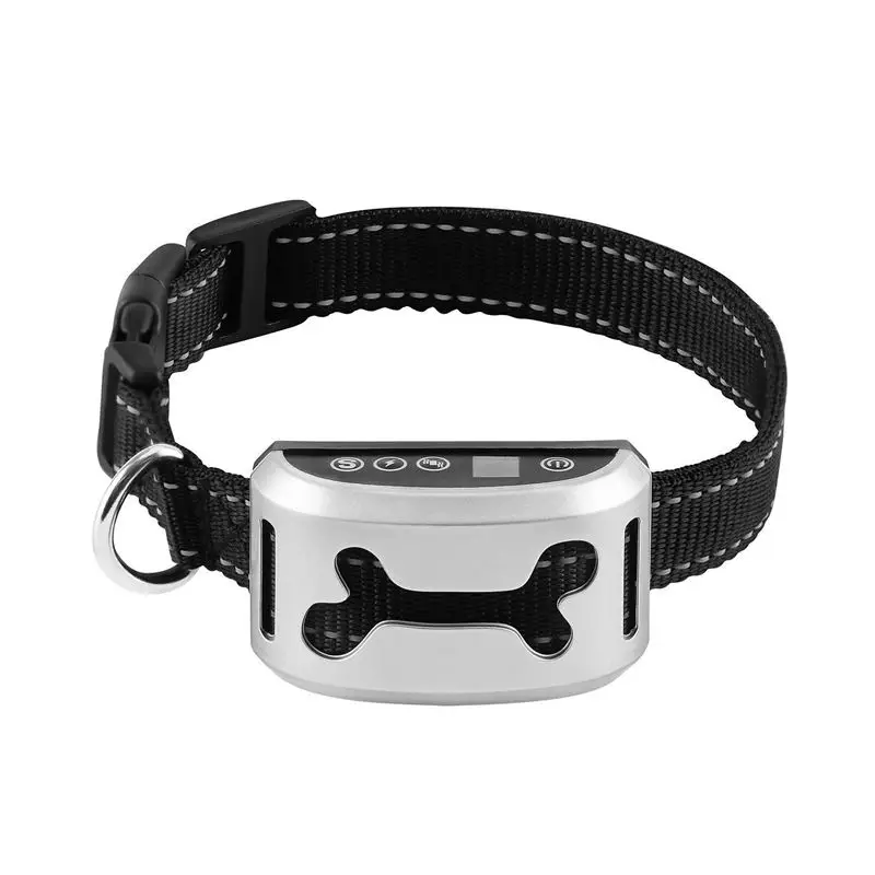 

Bark Collar Dog Shock Anti-Barking Collar with Beep, Vibration and Harmless Shock. No Bark Control for Small/Medium/Large Dogs