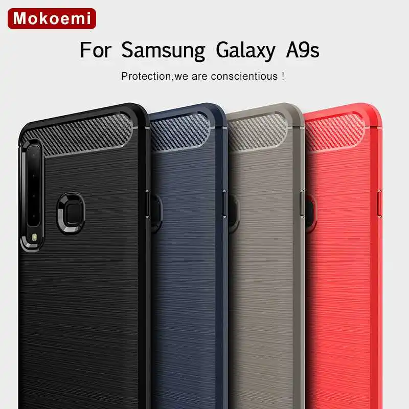 

Mokoemi Fashion Shock Proof Soft Silicone 6.3"For Samsung Galaxy A9s Case For Samsung Galaxy A9s Cell Phone Case Cover