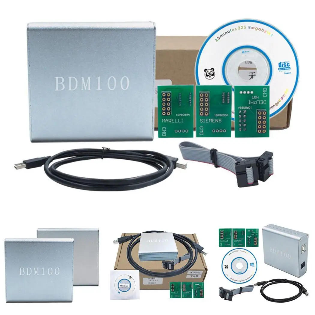 USB OBD2 автомобильный диагностический инструмент BDM 100 V1255 ECU программист