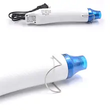 Электрический нагреватель горячего воздуха LanLan с поддерживающим сиденьем, термоусадочный лист, резиновый штамп, инструмент для моделирования