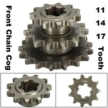

T8F 8mm 11/14/17 Tooth Front Pinion Sprocket Chain Cog for 47cc 49cc Mini Moto Dirt Bike