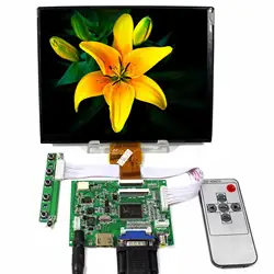 8 дюймов ips ЖК-дисплей Экран 1024X768 ResolutionHDMI VGA 2AV ЖК-дисплей плате контроллера VS-TY2662-V5 Подсветка WLED