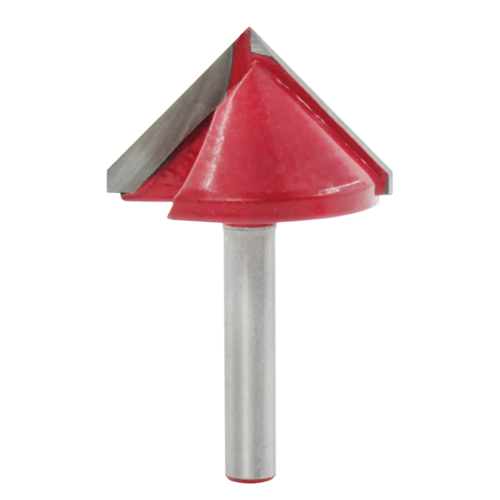 1pcs V shaped Milling Cutter 90 Degree Wood Router Bits CNC End Mills