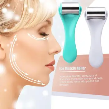 

1PC Portable Face Ice Massage Wrinkle Remove Roller Face Lifting Shrinking Pores Ice Muscle Roller Face Skin Care Equipment Tool