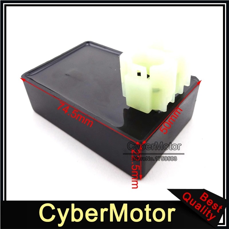 6 контактный контейнер DC CDI для двигателя GY6 50cc 125cc 150cc китайский мопед скутер