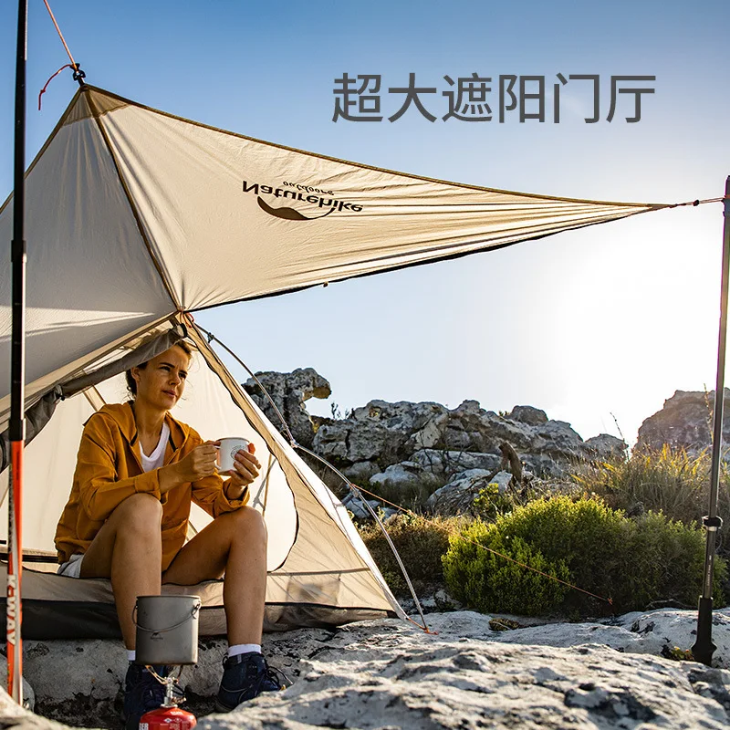 Naturehike 2019 Новое поступление серии Vik сверхлегкая Водонепроницаемая белая палатка