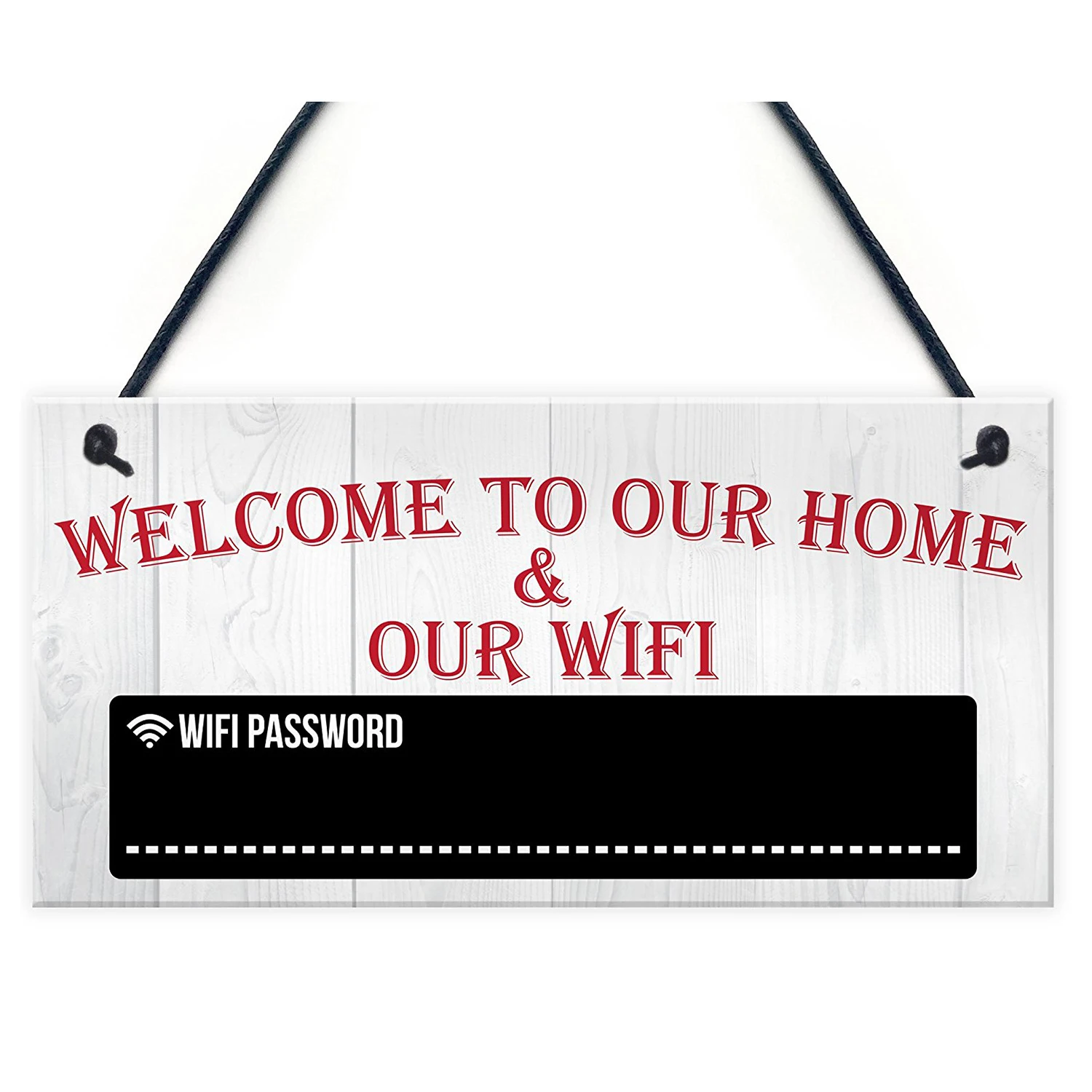 Практичный бутик Добро пожаловать в наш дом и wi fi пароль доске подарок подвесная табличка знак Интернета
