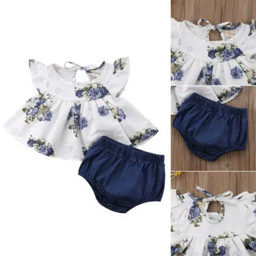 Комплект со штанами для девочек; детская одежда; Новинка; Европейская летняя плиссированная юбка без рукавов+ шорты с цветочным принтом для девочек