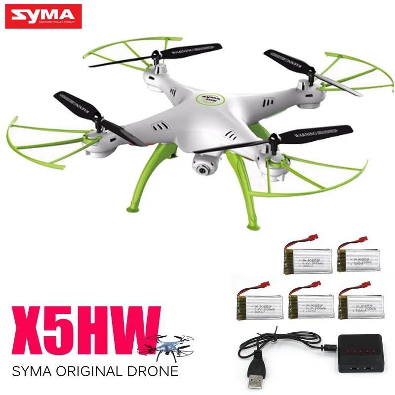 Оригинал Сыма X5hw Радиоуправляемый Дрон с Камера Fpv Drone 6 оси вертолет Wi Fi 4ch Quadcopter