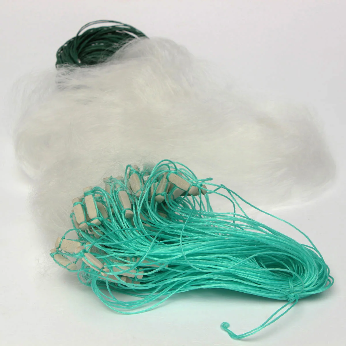 

30mx1.2m Clear White Monofilament Nylon Silk Soft Gill Fishing Net Trap Fishing Assistant Sea Fish Tackle Accessory Tools