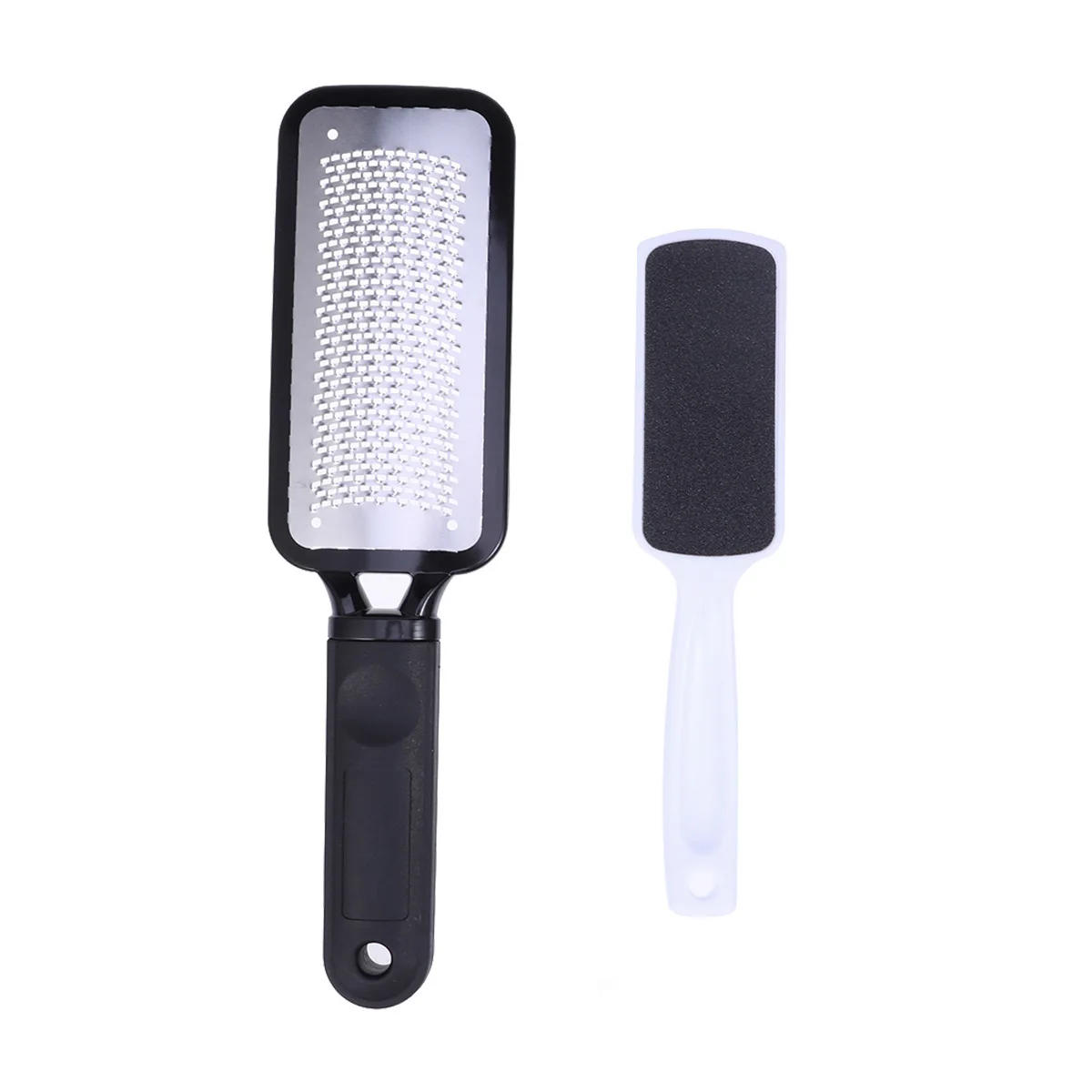 2 Pcs Metal Beauty Professional Rasp File Corns Callus Cracked Skin