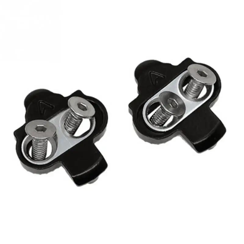 

Mountain Bicycle Pedals Cleat Biking MTB Bike Cleat Set Clip-in Clips Kit W/Hardware Nuts Cleats SPD Pedals Plate Bicycle Access