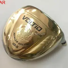 Клюшка для гольфа fujistar VOLTIO PLUS NINJA 8802Hi-cor титановая головка драйвера для гольфа золотого цвета с крышкой, соответствующие