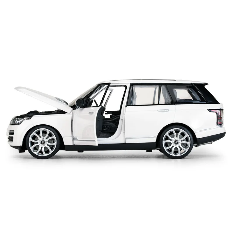 Коллекционная Изысканная модель автомобиля Range Rover 1/24 литые подарки на