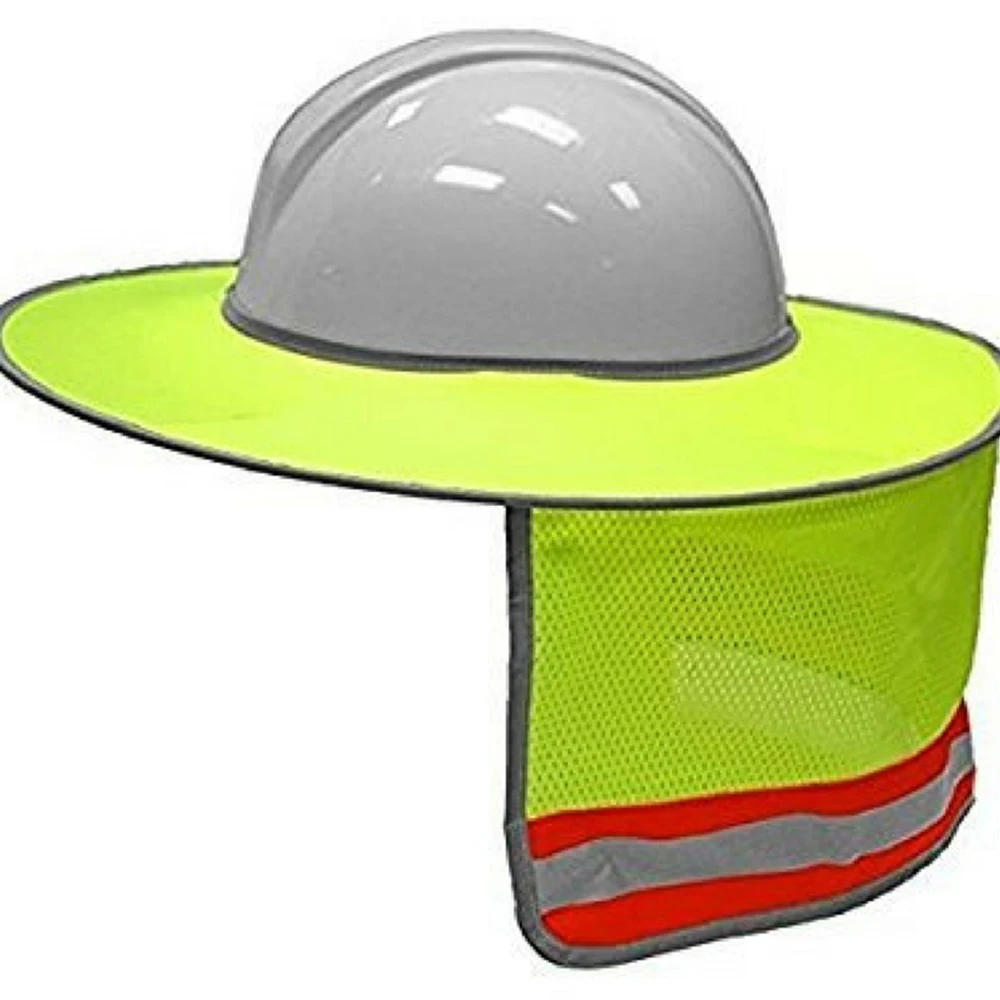 Unisex Safety Hard Hat Sunshade Helmet Sunscreen Outdoor Construction