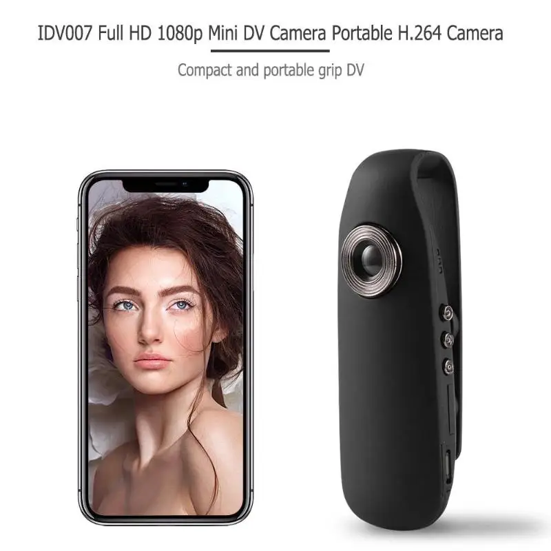 IDV007 FHD 1080 P Mini DV Камера видеорегистратор обнаружения движения H.264 камера