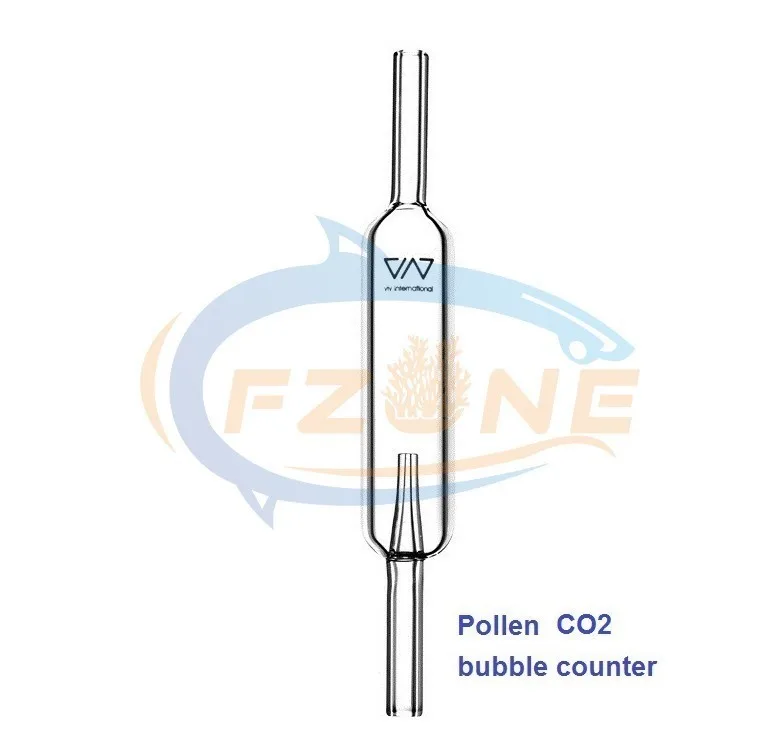 Качество ada VIV пыльца музыкальный стиль Стекло CO2 Аквариум Счетчик пузырьков обратный клапан для растительного бака