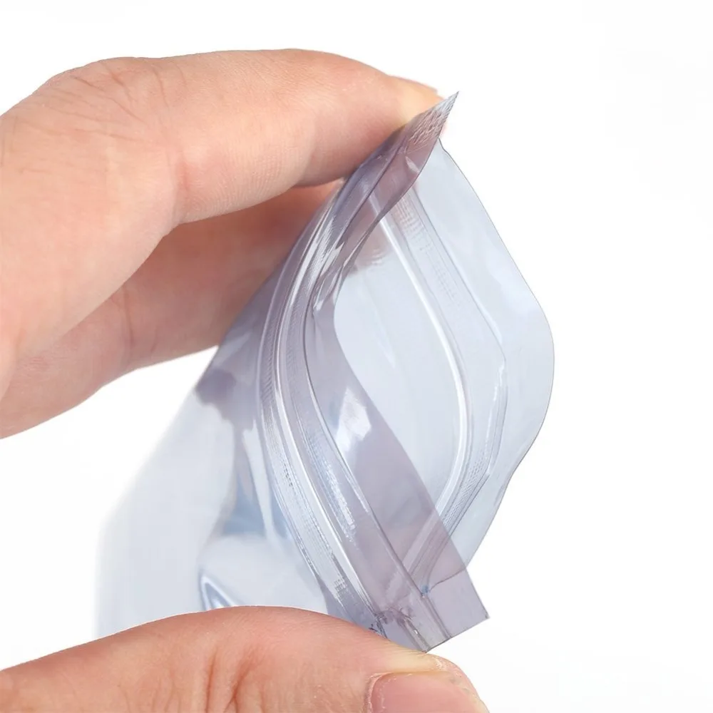 50 шт. антистатический Алюминий сумка для хранения Ziplock мешки Resealable Анти