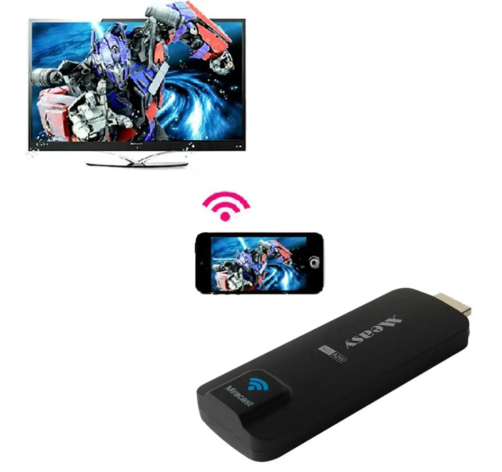 MEASY A2W EZCast Dongle 2K беспроводной HDMI tv Stick WiFi Дисплей Dongle Поддержка экранов Airplay DLNA Miracast