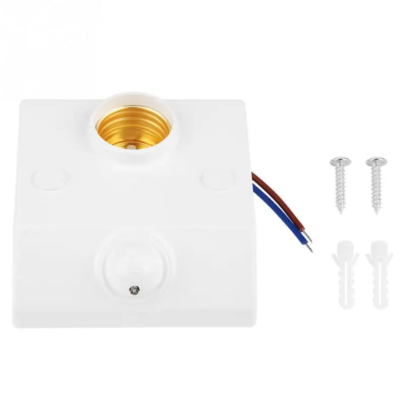 Radar Microwave Sensor Motion Detector Light Lamp Bulb Socket Holder