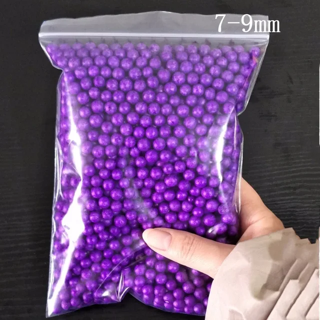 7-9mm 13g Bleeding colors DIY Snow Mud Particles Accessories Slime Balls Small Tiny Foam Beads For Floam Filler For DIY Supplies 5