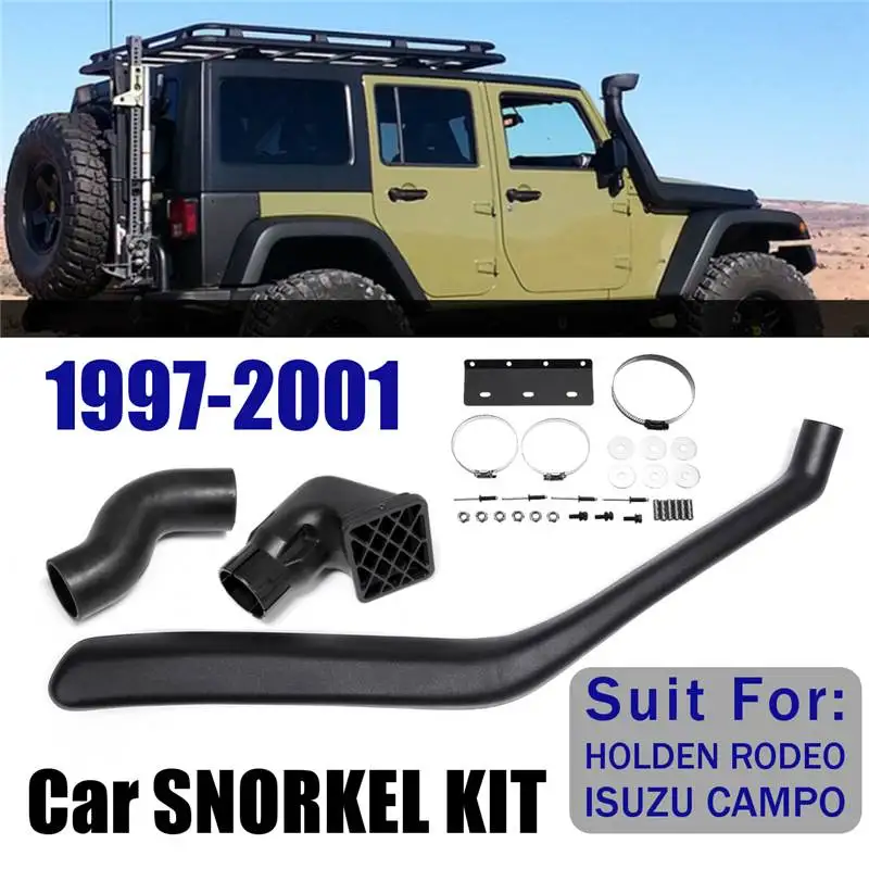 

Car Snorkel Kit For Holden TF R7 R9 Rodeo Isuzu Campo 1997-2001 ABS Plastic Air Intakes Parts Set