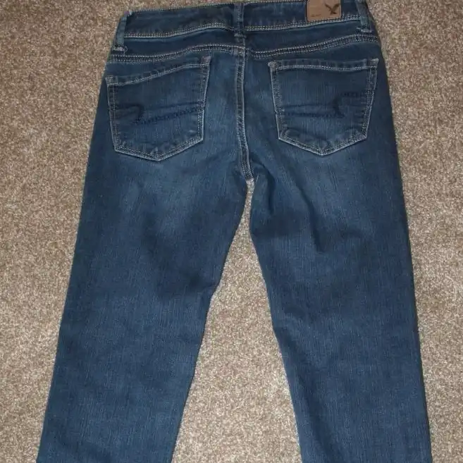 American Eagle Super Skinny Jeans 00 Short Stretch 25 X 26 Womens