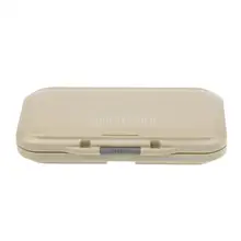 Коробка для ловли нахлыстом двойная боковая щелевая пенопласт компактная пластиковая сухая муха