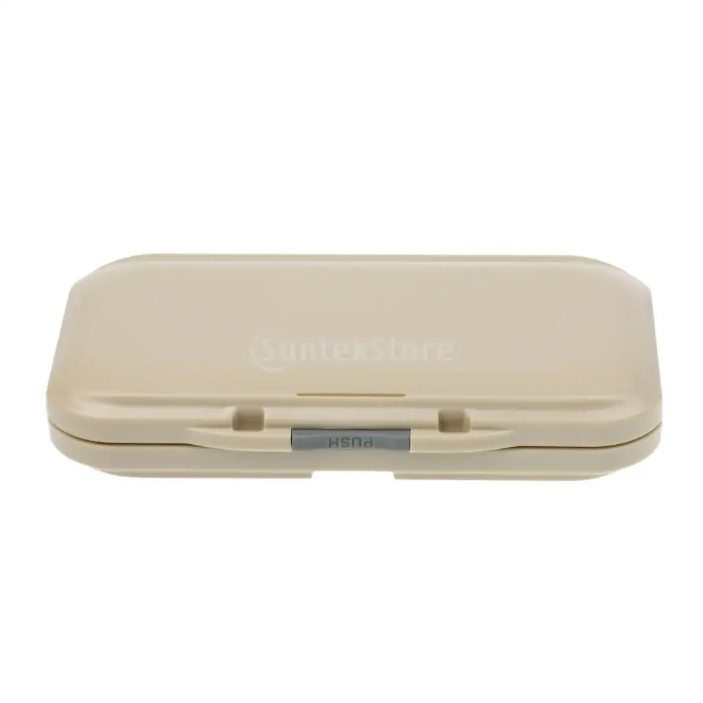 

Fly Fishing Box Double Side Slit Foam Insert Compact Plastic Dry Fly Box