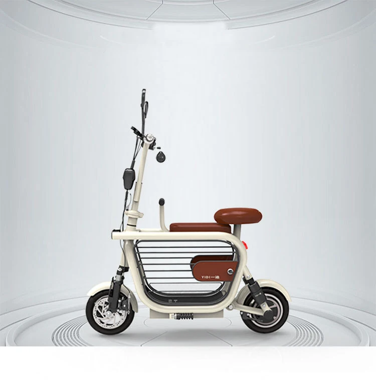 Clearance Electric Motorcycle Scooter Adult 2 Wheels Electric Scooters 580W 48V Mini Portabke Electric Bike Bicycle With Two Seat 4