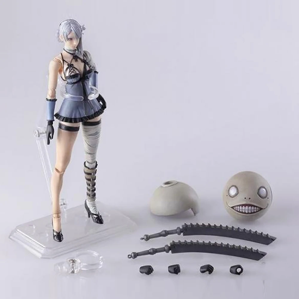 Квадратный Fenix Nier Gestalt Репликант приносить искусство Kaine Automata ПВХ экшн игрушечная