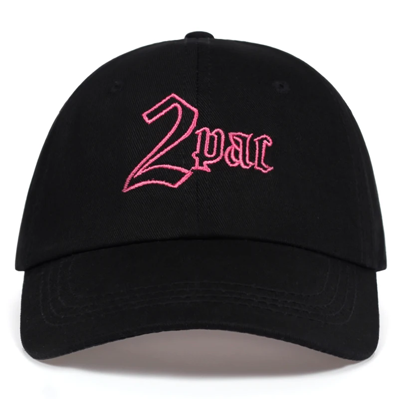 2019 Высококачественная бейсболка с вышивкой 2PAC модные Снэпбэк кепки 100% хлопок