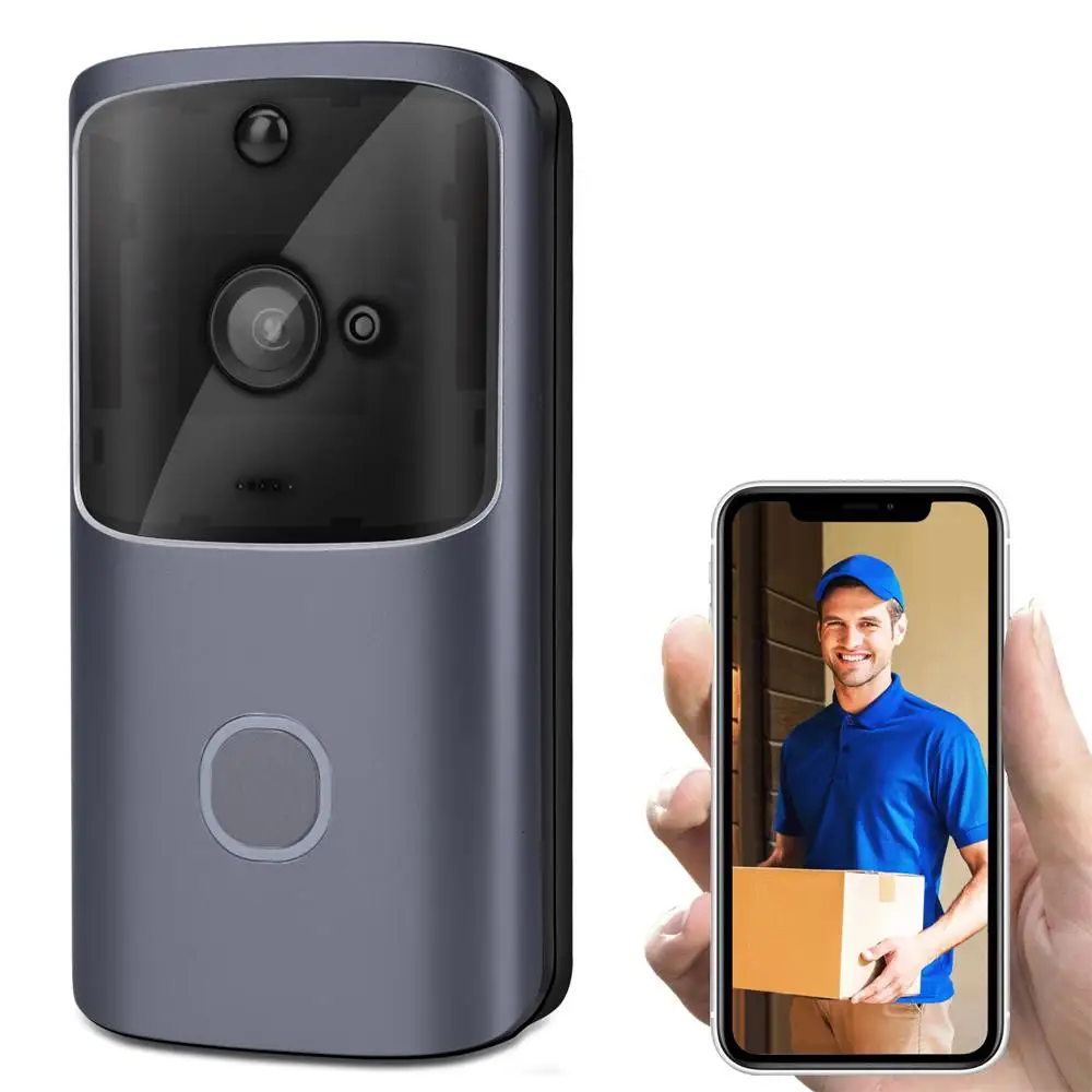 

Smart Home Video Doorbell Electronic M10 HD Camera Photo Video Home Monitoring Anti-theft Alarm Support TF Card Cloud Storage