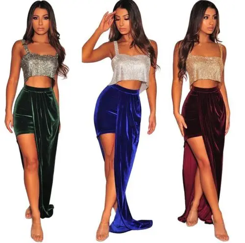 metallic mesh crop top